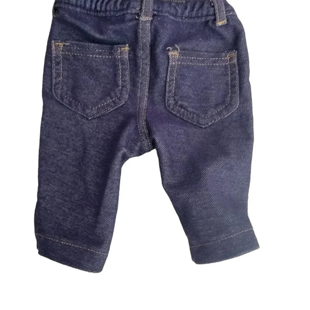 NWOT Carters Stretchy Denim Newborn Leggings or Pants